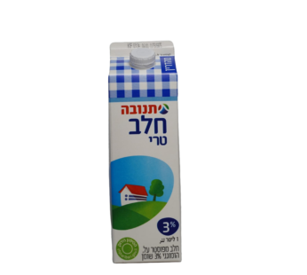 חלב 3% בקרטון